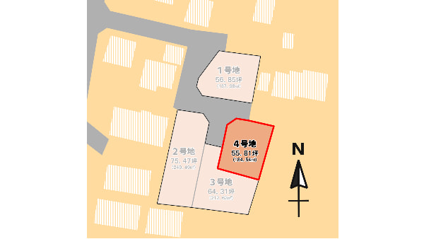 売地情報＿猪野２＿４号地